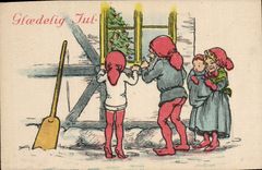 CPA Lutin Fantaisie 
