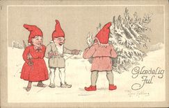 CPA Lutin Fantaisie 