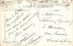 CPA Hotel des Postes Bordeaux 