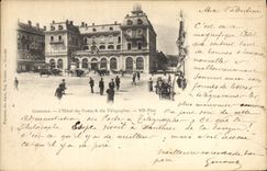 CPA Hotel des Postes et des Telegraphes Grenoble 