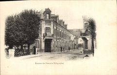 CPA Hotel des Postes Bureau des Postes et Telegraphes 