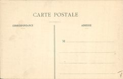 VINTAGE POSTCARD Post office building Fair of Nancy