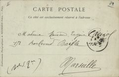 CPA Hotel des Postes et la Place du Vigan Albi