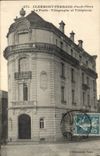 CPA Hotel des Postes Clermont Ferrand La Poste Telegraphe et Telephone 