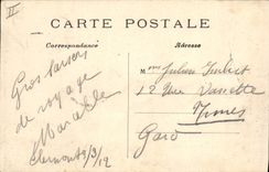CPA Hotel des Postes Clermont Ferrand La Poste Telegraphe et Telephone 