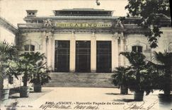 CPA Vichy Nouvelle facade du casino Publicite Cartes postales illustrees A la Havane TOP