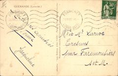 VINTAGE POSTCARD Windmill Mill of Creamy or mill of the devil