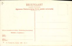 VINTAGE POSTCARD Windmill Zuid Bevelandsche Boerin