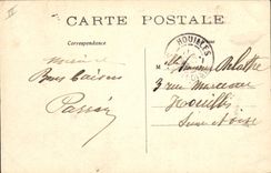 VINTAGE POSTCARD Windmill Paris Montmartre the Mill of Wafer View