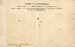 VINTAGE POSTCARD Windmill Decanis School Of Provence the old mill Museum of Longchamp Marseilles