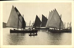 CPA Bateau Peche Parenzo Porto barche da pesca 