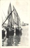 CPA Bateau Peche Parenzo porto barche da pesca 