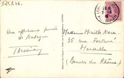 CPA Bateau Peche Concarneau Une vue du quai Carnot