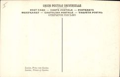 POSTAL Napoleon 1r Lefevre Lucien Príncipe de Canino Museum de la VENDIMIA de Versalles