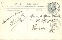 VINTAGE POSTCARD Dolmen Menhir Draguignan Pierre of fairy Old dolmen druidic