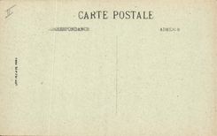 VINTAGE POSTCARD Dolmen Menhir Tregunc Menhir of Kerangallon Children