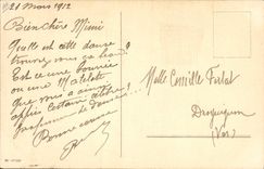 Folklore de Bretaña de los niños del ilustrador de la fantasía de la POSTAL de la VENDIMIA