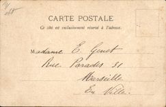 VINTAGE POSTCARD Fantaisie Illustrator Administration of mineral water of the Pilat Mount has Pelussion