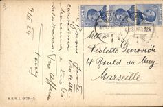 VINTAGE POSTCARD Fantasy Illustrator Children Wheelbarrow