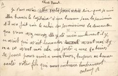 CPA Militaria Valence 5eme regiment d'artillerie lourde Canon en position de tir