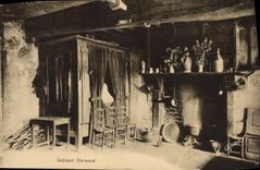 CPA Folklore Interieur Normand