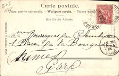 VINTAGE POSTCARD Fantasy Bear