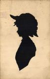 CPA Fantaisie Femme 