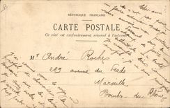 CPA Fantaisie Homme 