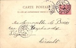 VINTAGE POSTCARD Guerande Windmill the mill of the devil