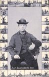 VINTAGE POSTCARD Windmill Zuid Bevelandsche boer
