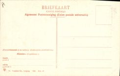 Boer de Zuid Bevelandsche del molino de viento de la POSTAL de la VENDIMIA