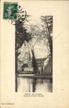 VINTAGE POSTCARD Mill Edge of Loiret Holy Mill Julien