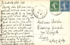 VINTAGE POSTCARD Buzancais Mill the old mill