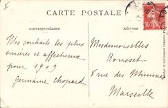 VINTAGE POSTCARD Boat of sin Good taken