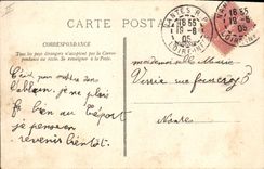 CPA Bateau de peche Le Treport sortie d'une goelette