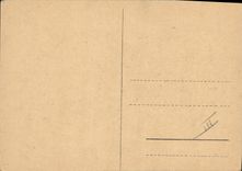 VINTAGE POSTCARD Fantasy Illustrator the same one seen back Heart