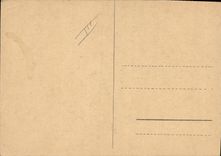 VINTAGE POSTCARD Fantasy Illustrator On standby