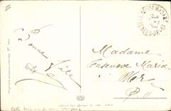 VINTAGE POSTCARD Fantasy Illustrator Albertini Woman