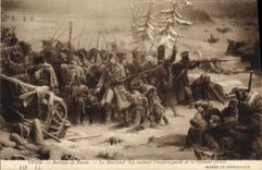 CPA Napoleon 1er Musee de Versailles Retraite de Russie Marechal Ney Grande armee 