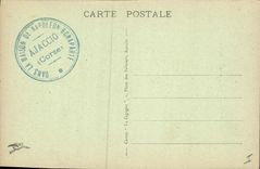 CPA Napoleon 1er Ajaccio Musee Fesch David 