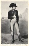 De la VENDIMIA de la POSTAL 1r Bonaparte 1r cónsul Isabey Versalles de Napoleon