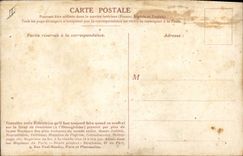 Museo de Napoleon de la POSTAL de la VENDIMIA 1r de la distribución de Versalles de las águilas