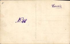 De la VENDIMIA de la POSTAL 1r Meissonnier museo 1814 de Napoleon de la lumbrera París