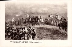 La POSTAL Napoleon 1ra París de la VENDIMIA detalló el museo del ejército la tarde de Iena 1806