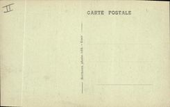 VINTAGE POSTCARD Dolmen Menhir Camp of Coetquidan Dolmen of Rocherman says Niche has Gabineau