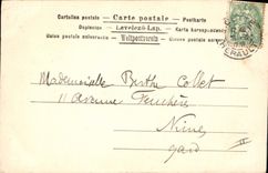 Trineo largo de la mujer del ilustrador de la fantasía de la POSTAL de la VENDIMIA