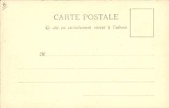 VINTAGE POSTCARD Militaria large bonnets