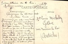 CPA Militaria Camp de Carpiagne Arrivee d'un bataillon