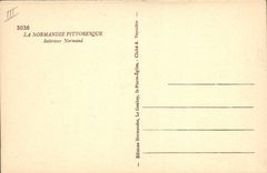 CPA Folklore Normandie Interieur Normand 