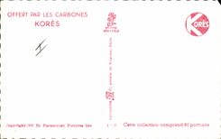 POSTAL MODERNA cine de Victor Mature